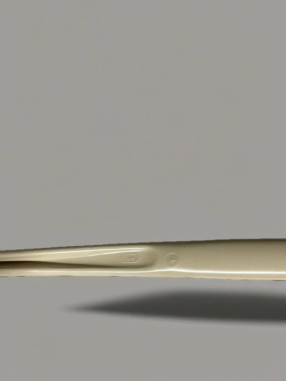 Foley Beige Plastic Rice Spoon With Hanging Hole For Kitchen Use
